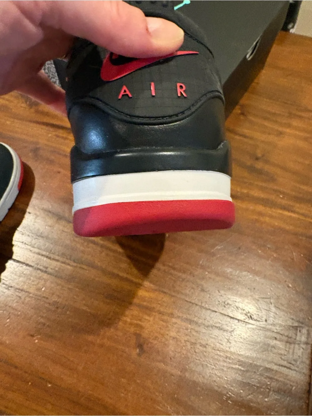 JORDAN 4 RM - MENS - Size 9.5. NEVER WORN (too small). Original box.